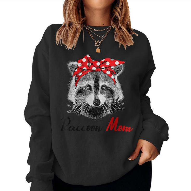 Raccoon Mom Mama Mommy Lady Girl Shirt Sweatshirt