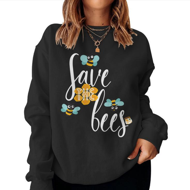 Save The Bees Tshirt Planet Earth Day Beekeeper Beekeeping Sweatshirt