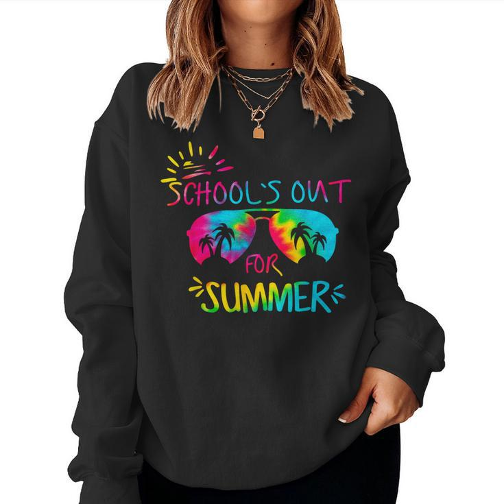 Schools Out For Summer Graduation Students Teacher Women Sweatshirt