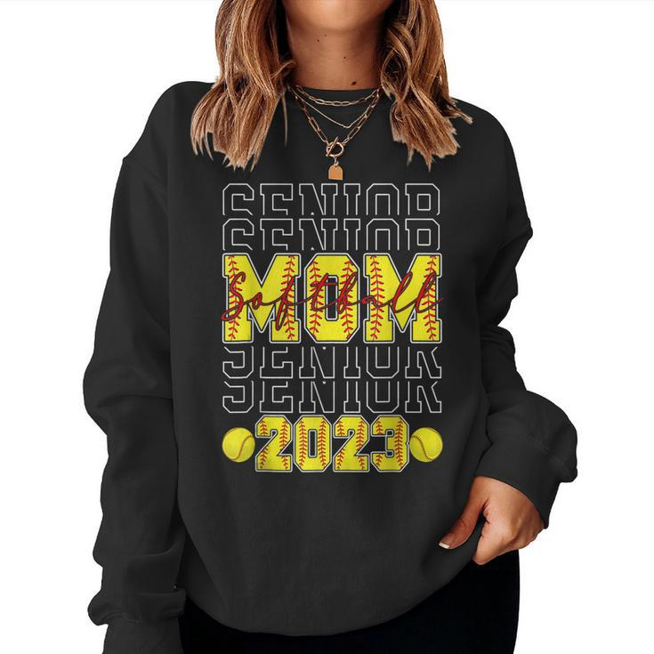 Senior Softball Mom Class Of 2023 Graduate Women Sweatshirt