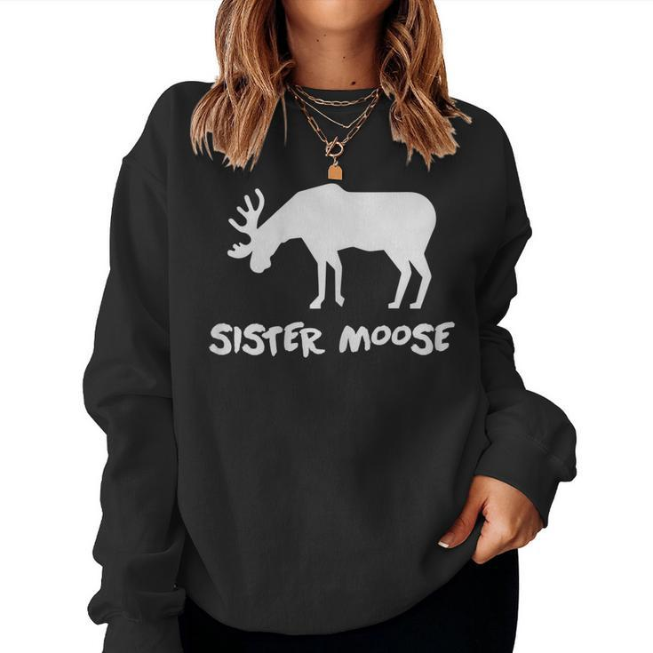 Sister Moose Moose Family Women Sweatshirt