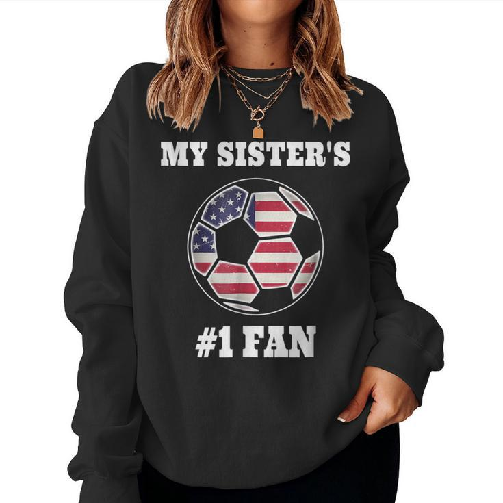 Soccer College For Soccer Brother Or Sister Women Sweatshirt