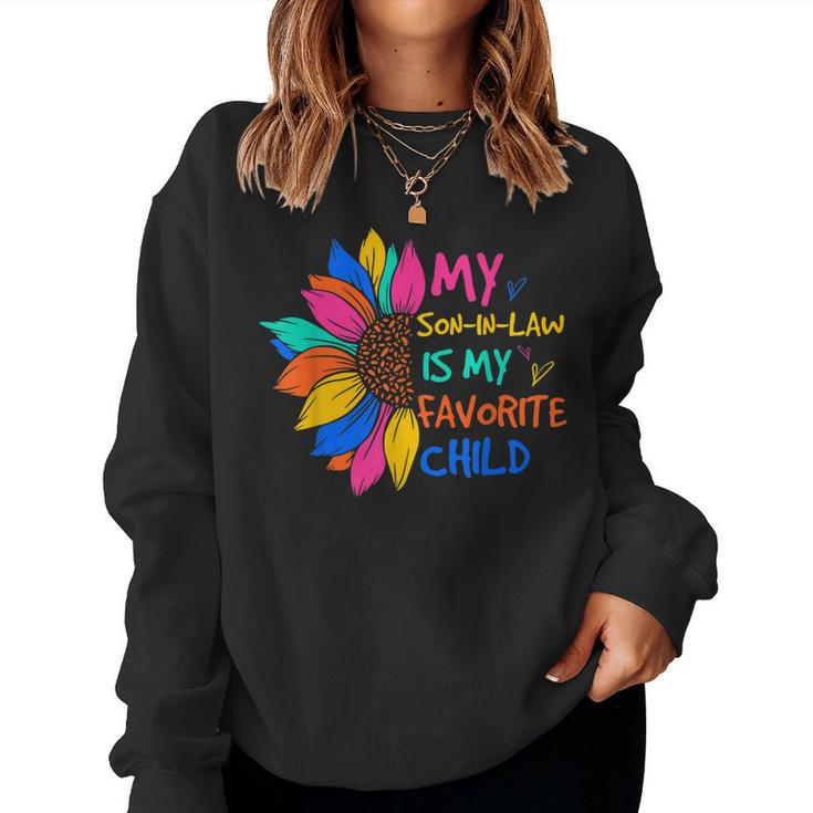 My Son In Law Is My Favorite Child Mens Womens Women Sweatshirt