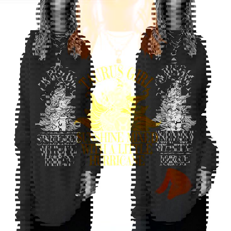 Taurus Girl Sunshine Hurricane T Shirt April & May Taurus Girl Sunshine Hurricane T Shirt April & May