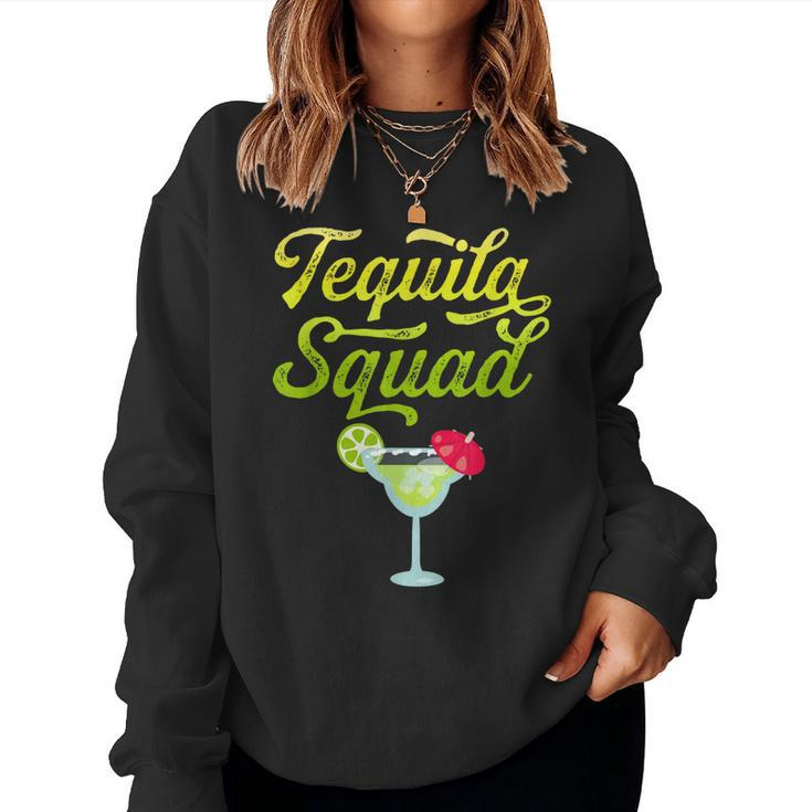 Tequila Squad Novelty Women Sweatshirt