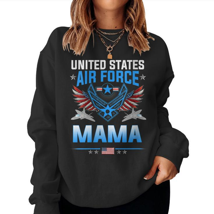 United States Air Force Mama Veteran Usaf Women Sweatshirt