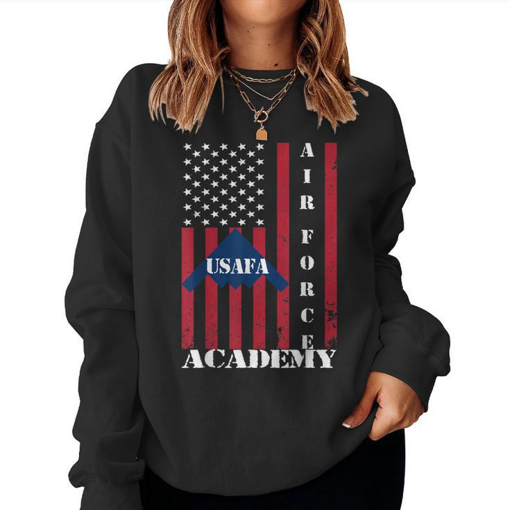 Usafa Merch Proud Air Force Academy Mommy Daddy Wife Husband Women Sweatshirt