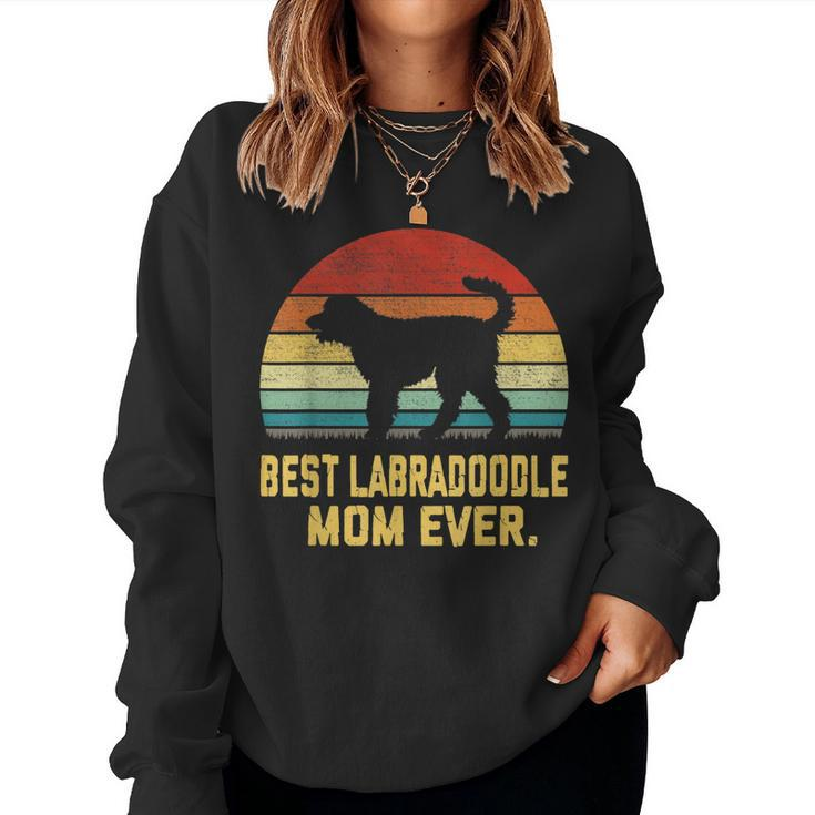 Vintage Best Labradoodle Mom Ever Women Sweatshirt