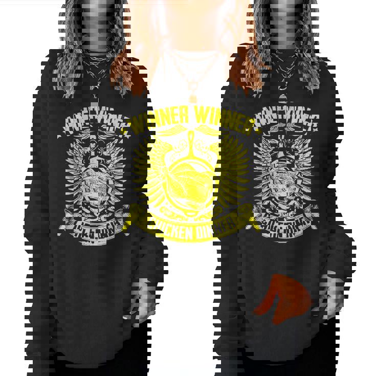 Winner Winner Chicken Dinner For Fans Lovers Women Sweatshirt