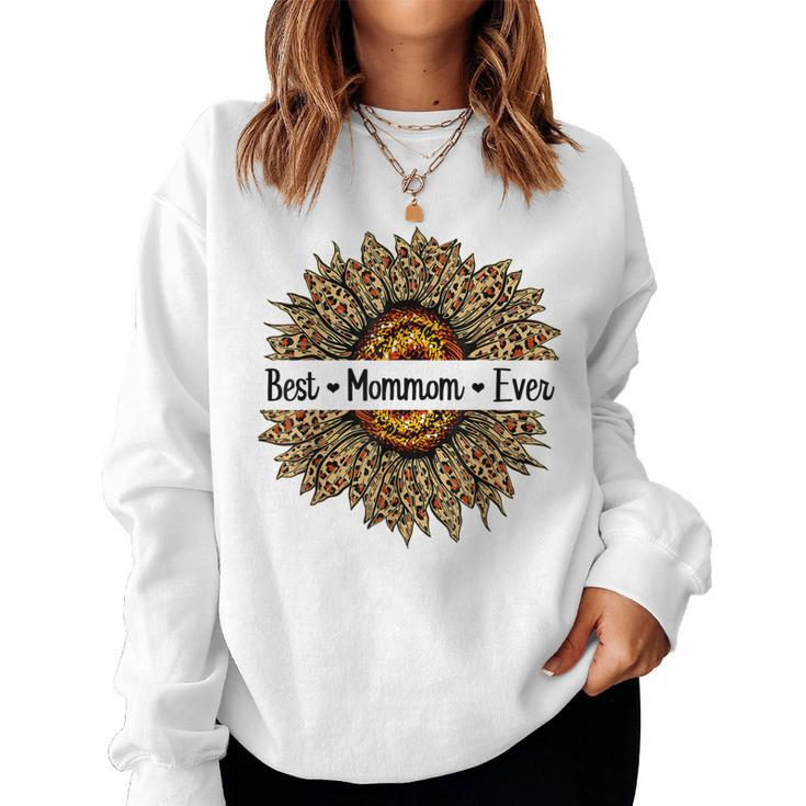 Best Mommom Ever Sunflower Mommom Women Sweatshirt
