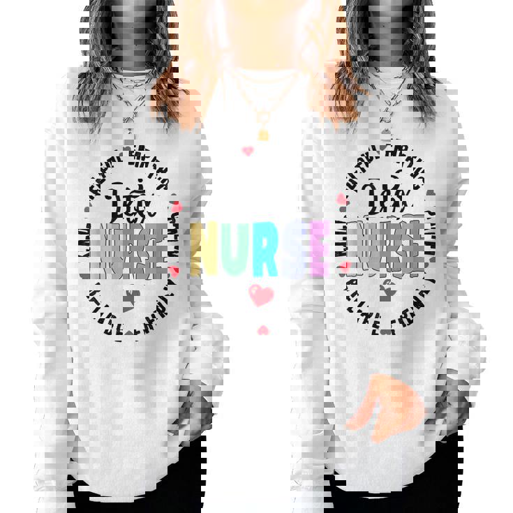 Detox Nurse Squad Appreciation Week Thank You  Women Crewneck Graphic Sweatshirt