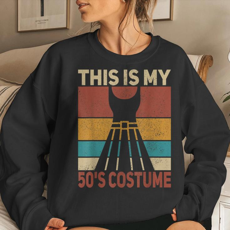 50S Costume 50 Style Women 1950S Girls 50S Vintage 50 Outfit Women Sweatshirt Gifts for Her