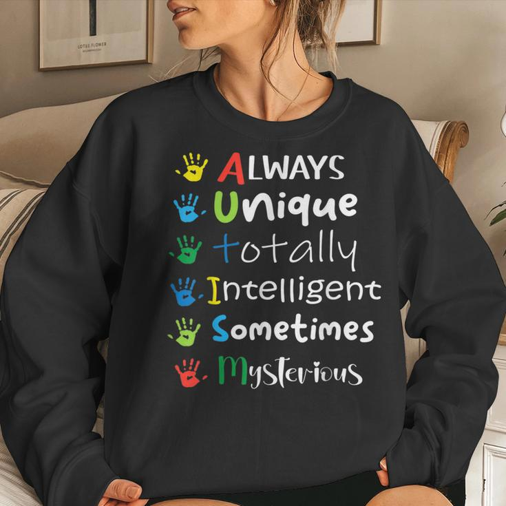 Autism Mom Autism Awareness Autistic Boys Girls Women Sweatshirt Gifts for Her