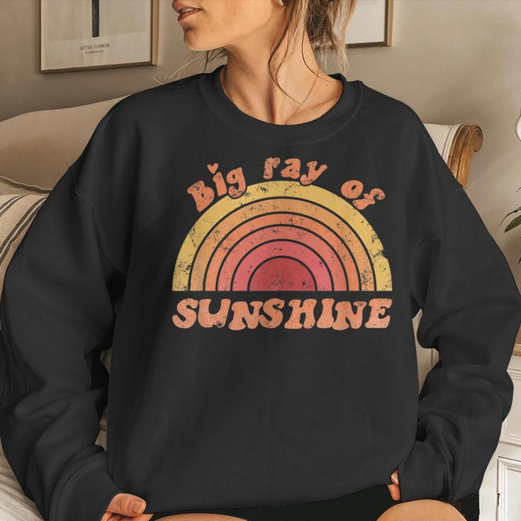 Big Ray Of Sunshine Sorority Girls Matching Big Sister Women Sweatshirt Gifts for Her