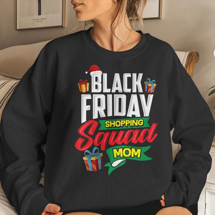 Black Friday Shopping Shirt Squad Mom Shopper Women Sweatshirt Gifts for Her