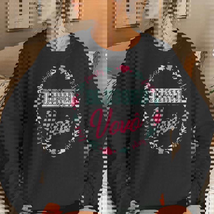Blessed Vovo Special For Grandma Sweatshirt Gifts for Her