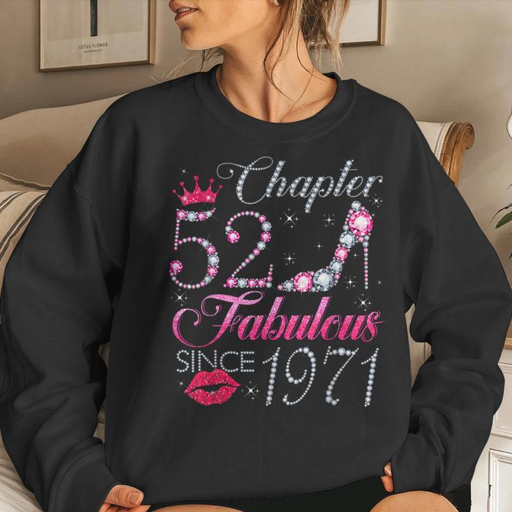 Chapter 52 Fabulous Since 1971 52Nd Birthday For Women Women Sweatshirt Gifts for Her