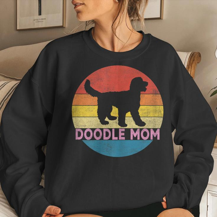 Womens Doodle Mom Cute Goldendoodle Dog Owner Mama Wife Women Sweatshirt Gifts for Her