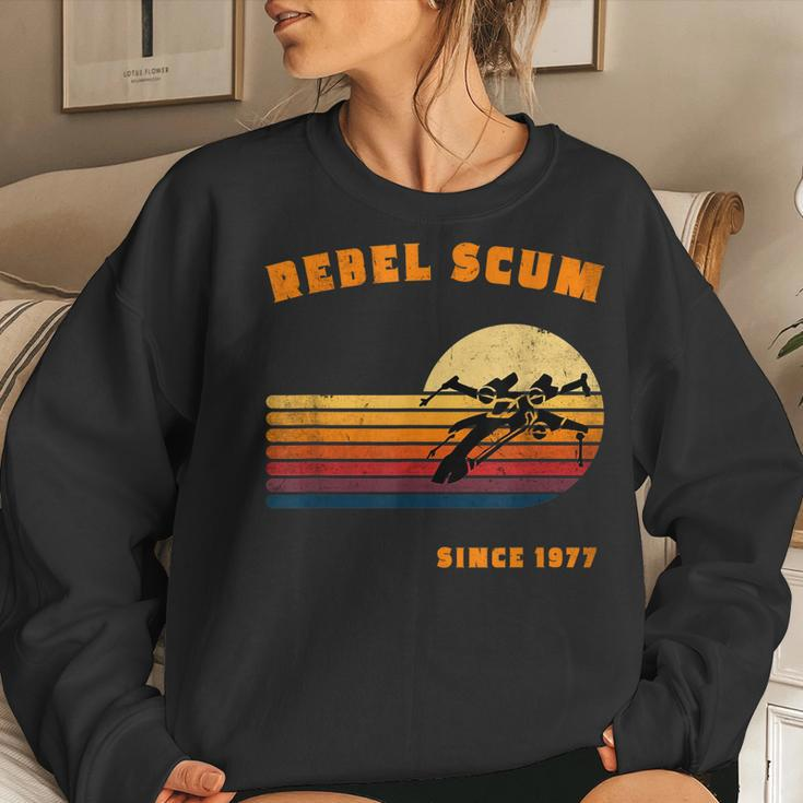 Funny 70S Sci-Fi Movie Geek Mom Dad Brother Sister Women Crewneck Graphic Sweatshirt Gifts for Her