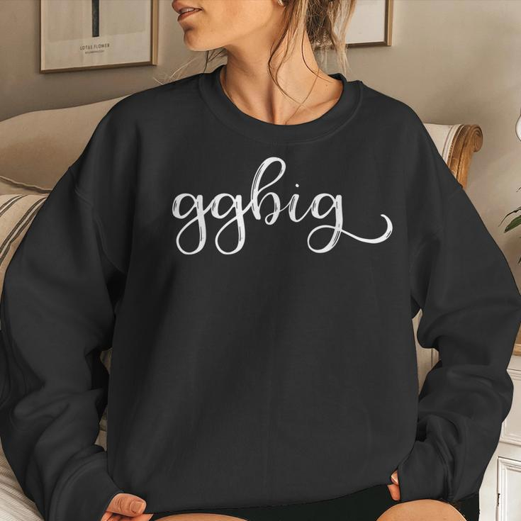 Ggbig Cute Little Matching Sorority Sister Greek Apparel Women Sweatshirt Gifts for Her
