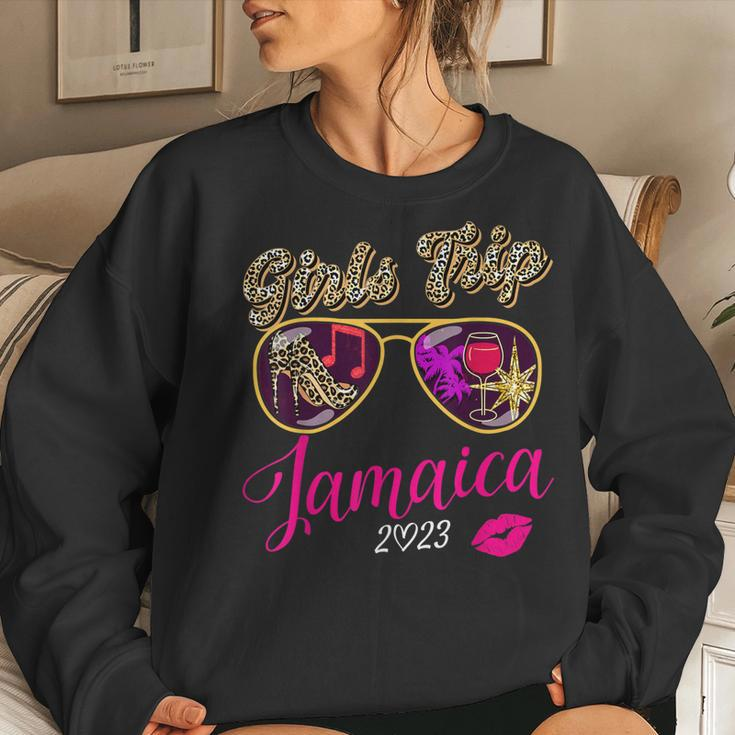 Girls Trip Jamaica 2023 For Womens Weekend Birthday Squad Women Sweatshirt Gifts for Her