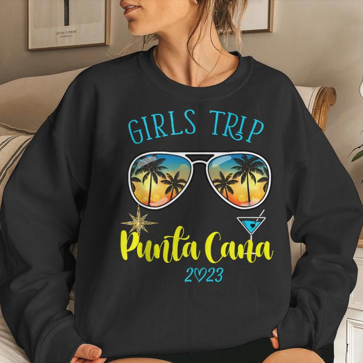 Girls Trip Punta Cana 2023 Womens Weekend Vacation Birthday V2 Women Sweatshirt Gifts for Her