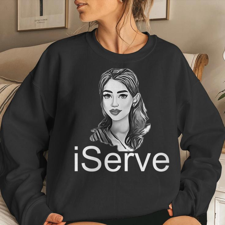 Womens Iserve Women Sweatshirt Gifts for Her