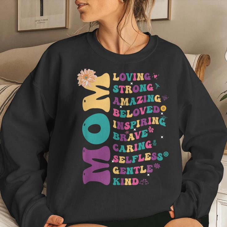 Mom Loving Strong Amazing Best Mom Ever Mommy Women Sweatshirt Gifts for Her