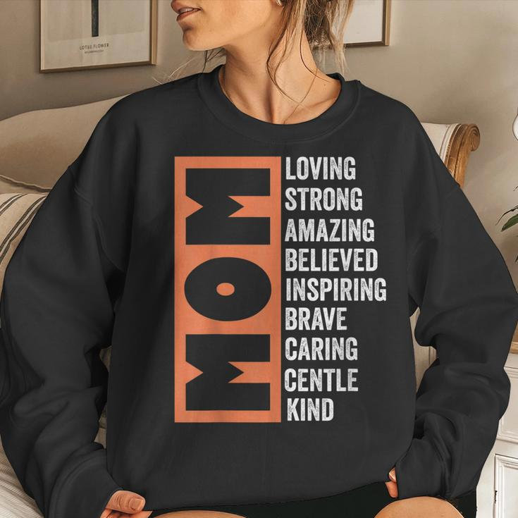 Mom Loving Strong Amazing Best Mom Ever Women Women Sweatshirt Gifts for Her