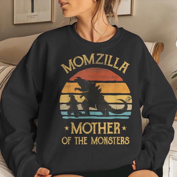 Mom Mother Of Monsters Women Halloween Christmas Women Sweatshirt | Mazezy