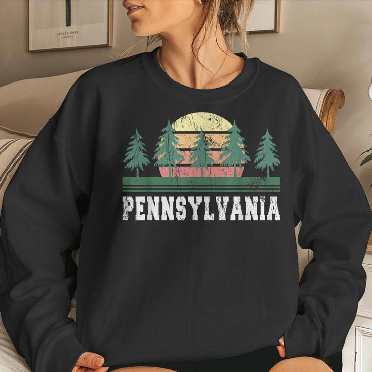 Pennsylvania Retro Vintage Men Women Kids Sweatshirt Gifts for Her