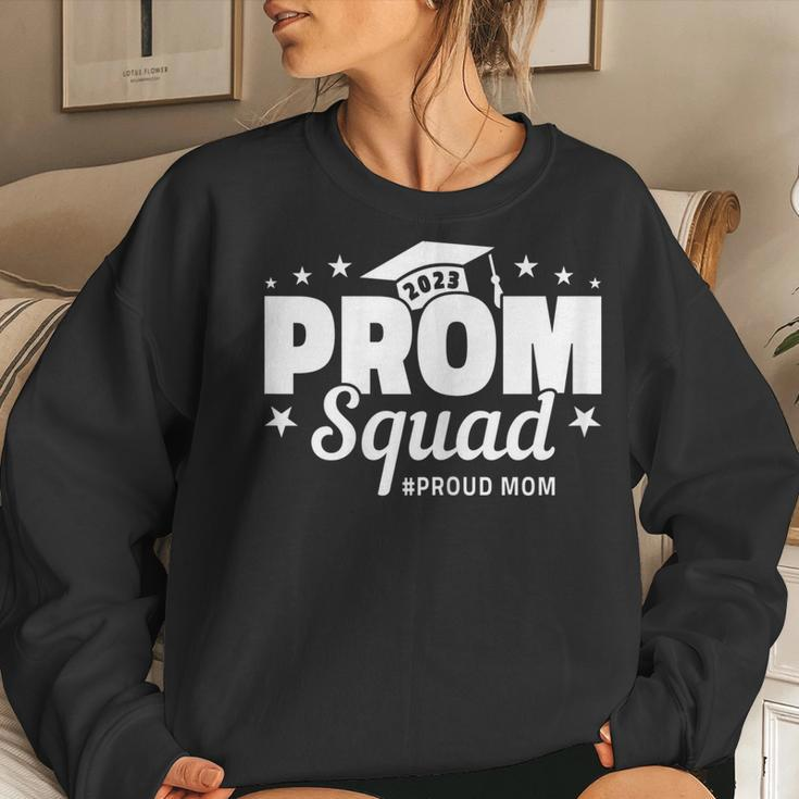 Womens Prom Squad 2023 I Graduate Prom Class Of 2023 I Proud Mom Women Sweatshirt Gifts for Her