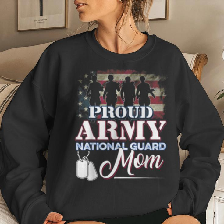 Proud Army National Guard Mom Veteran Women Sweatshirt Gifts for Her