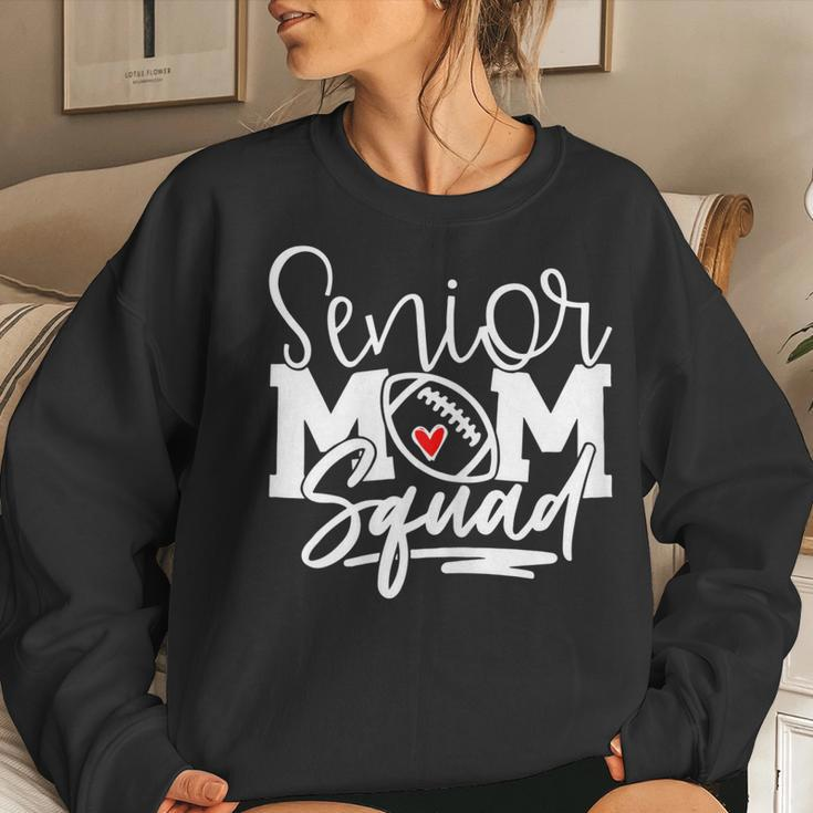 Senior Football Mom Squad Group Football Mom Women Sweatshirt Gifts for Her