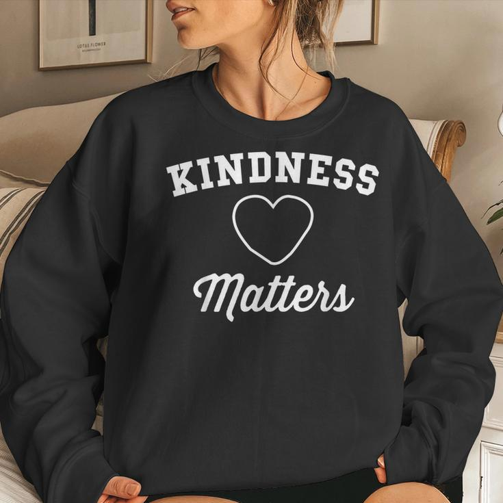 Teacher Kindness Matters 1St Grade School Counselor Kind Women Sweatshirt Gifts for Her