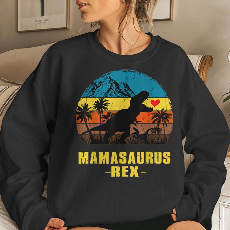 Vintage Mamasaurus Rex For Mom Women Sweatshirt Gifts for Her