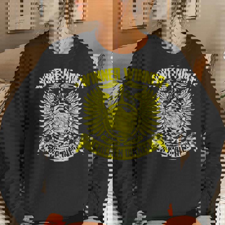 Winner Winner Chicken Dinner For Fans Lovers Women Sweatshirt Gifts for Her