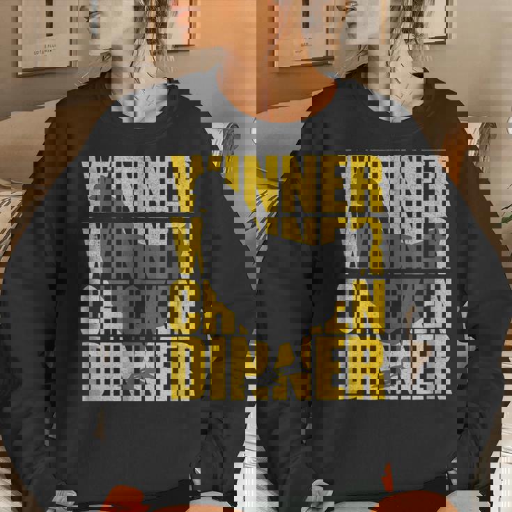 Winner Winner Chicken Dinner ChickenWomen Sweatshirt Gifts for Her