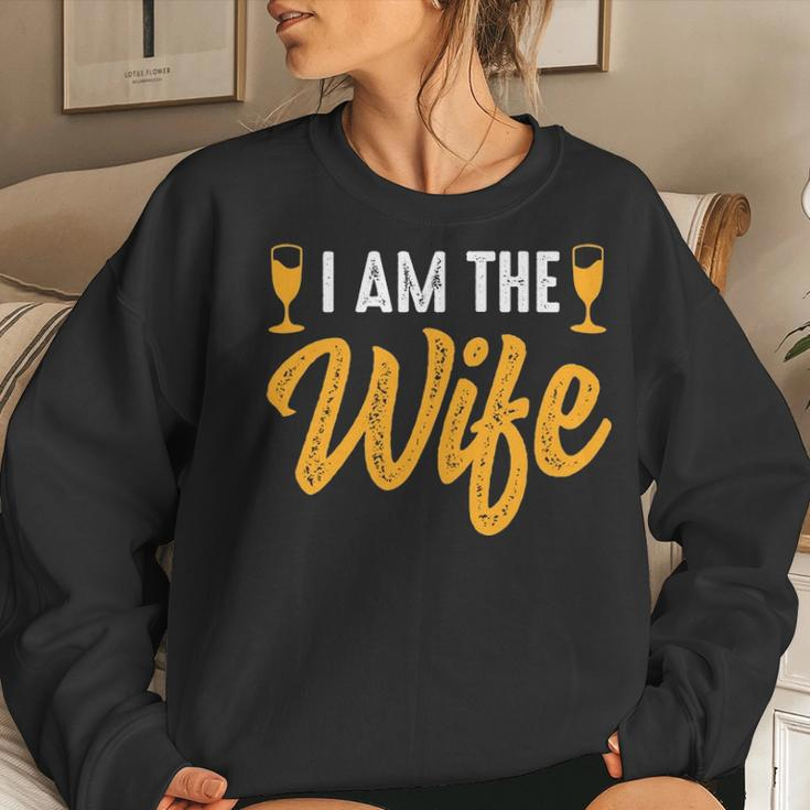 Womens If Found Drunk Please Return To Wife Couples Funny Party Women Crewneck Graphic Sweatshirt Gifts for Her
