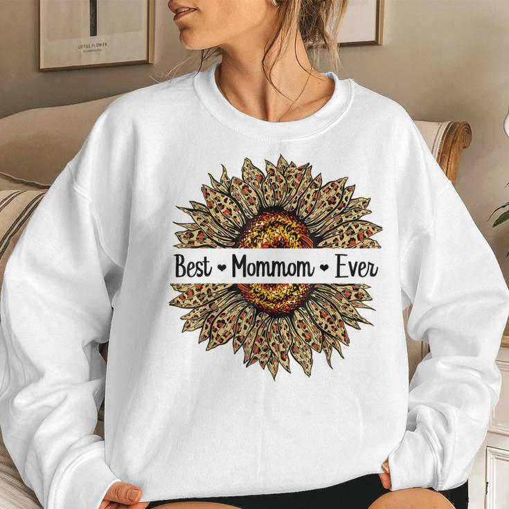 Best Mommom Ever Sunflower Mommom Women Sweatshirt Gifts for Her
