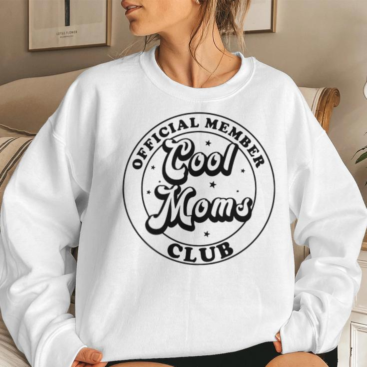 Cool Moms Club Mother Day Cool Mom Sweatshirt Gifts for Her