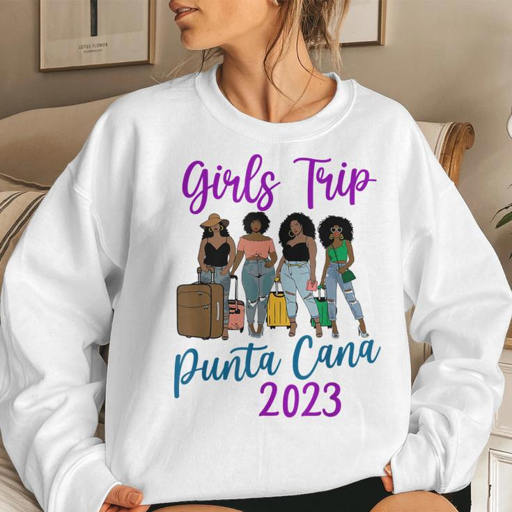 Girls Trip Black Women Queen Melanin African American Pride V2 Women Sweatshirt Gifts for Her