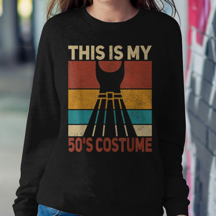50S Costume 50 Style Women 1950S Girls 50S Vintage 50 Outfit Women Sweatshirt Unique Gifts