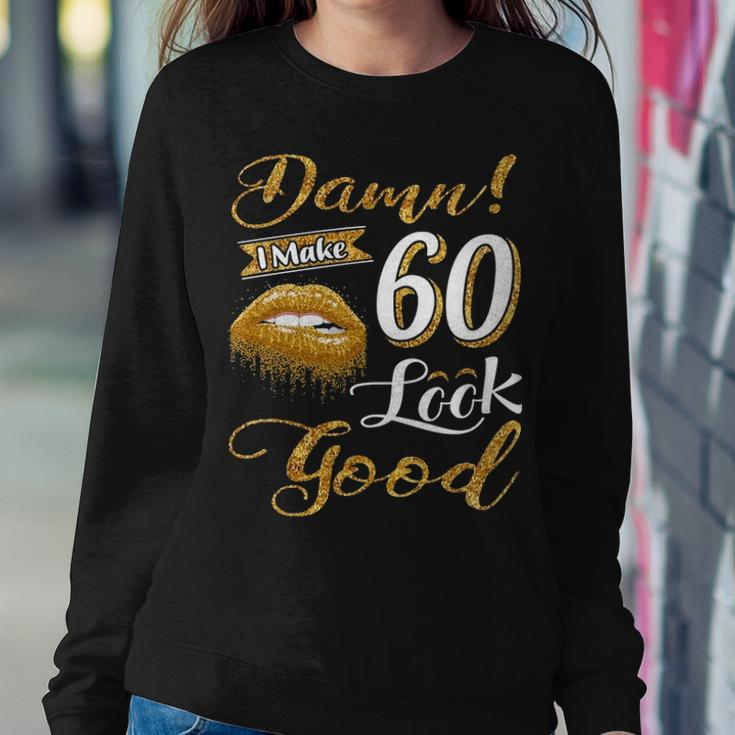 60 Years Old Gifts Vintage 1961 I Make 60 Look Good 60Th Birthday Gifts Women Crewneck Graphic Sweatshirt Funny Gifts