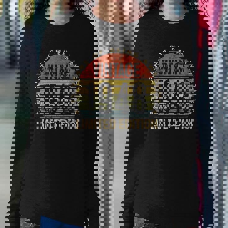 75Th Birthday Men Women Vintage 1948 75 Year Old Bday Women Sweatshirt Unique Gifts