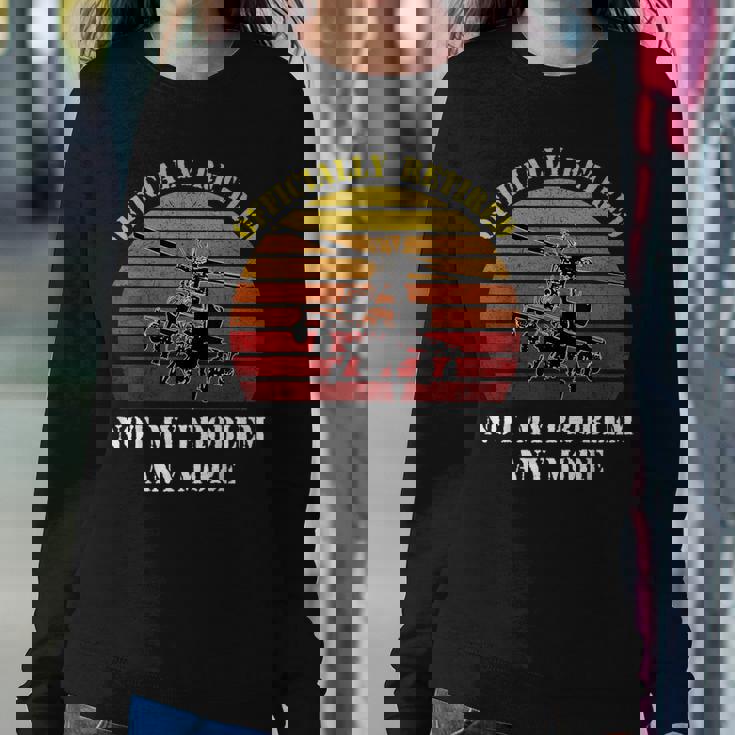 Air Force Academy Helicopter Husband Proud Air Force Retired Women Sweatshirt Unique Gifts