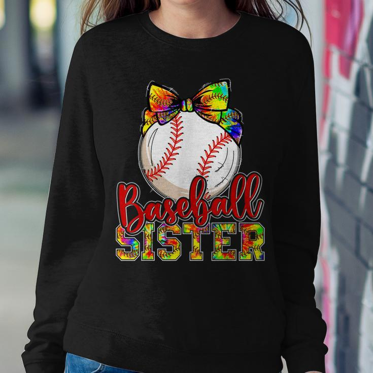 Baseball Sister Cute Baseball For Sisters Children Kids Women Sweatshirt Unique Gifts