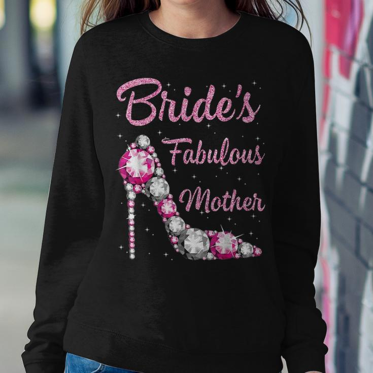 Brides Fabulous Mother Happy Wedding Marry Vintage Women Crewneck Graphic Sweatshirt Funny Gifts