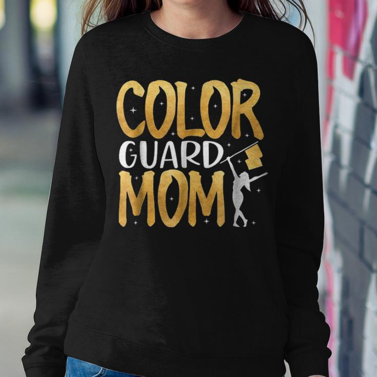Color Guard Mom Gift Color Guard Women Crewneck Graphic Sweatshirt Funny Gifts