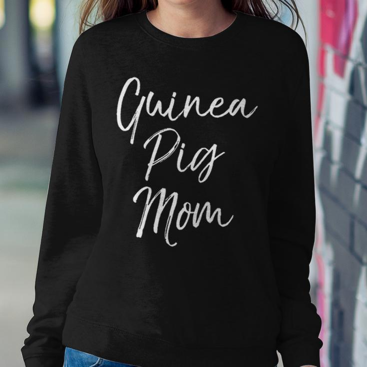 Cute Mothers Day Gift For Pet Moms Funny Guinea Pig Mom Women Crewneck Graphic Sweatshirt Funny Gifts